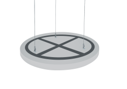 Продукция Остров акустический SAB Acoustic Premium RAL 9003 (⌀800) в Москве